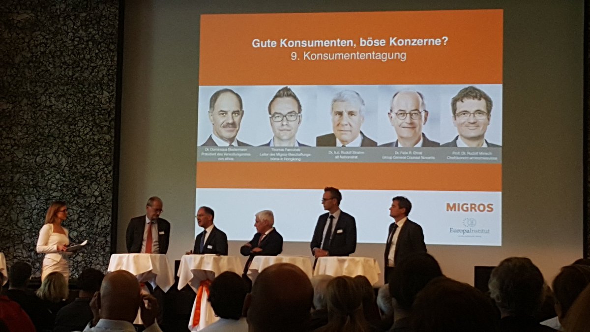 Bundesrat lehnt in Botschaft Konzerninitiative ab und Migros diskutiert an Tagung bereits über die Klagedrohungen ohne Ende.