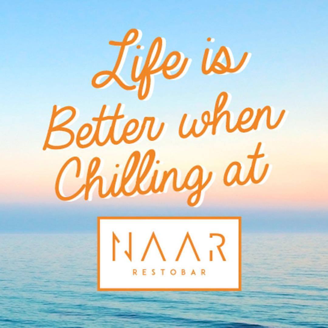 dnadesignworks's tweet photo. Summer is not over yet! βοΈπΉ Let's go enjoy at #NAAR RestoBar Happy weekend everybody!! #welovebrands #agencylife #logixcreative https://t.co/aR5pSOMztM