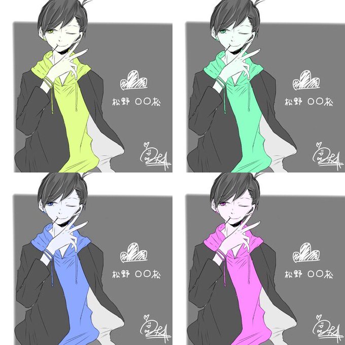 喧嘩松のtwitterイラスト検索結果