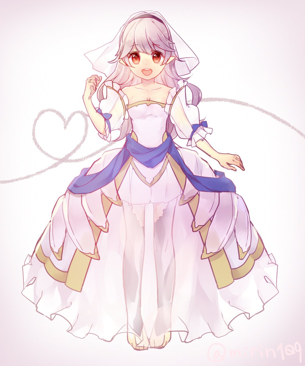 mirin109's tweet photo. 花嫁風なカムイちゃん、いつも着てる服っぽく色分け
どうでしょう(-ω・) https://t.co/kkI62K2PeP