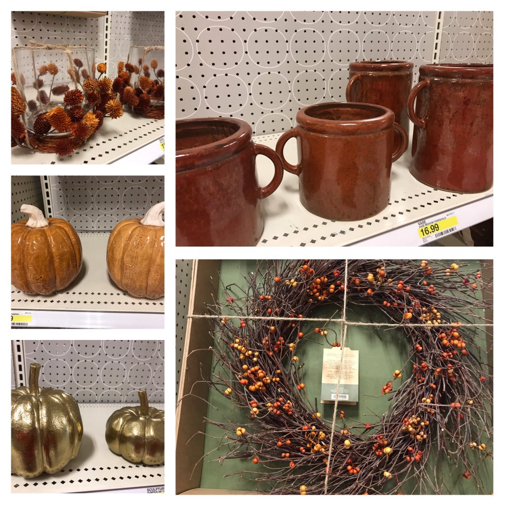 FBlacut's tweet photo. Fall is almost here and the best decor for your home is available at T1305 🎯 #falldecor #Target #homesweethome 🍁🍂 @cherieqt https://t.co/8QVtIjRpNH
