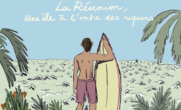 ★ Bande Dessinée ★
Une BD reportage sur les attaques de requins sur l'île de La Réunion 🏄 ►kisskissbankbank.com/la-reunion-une…