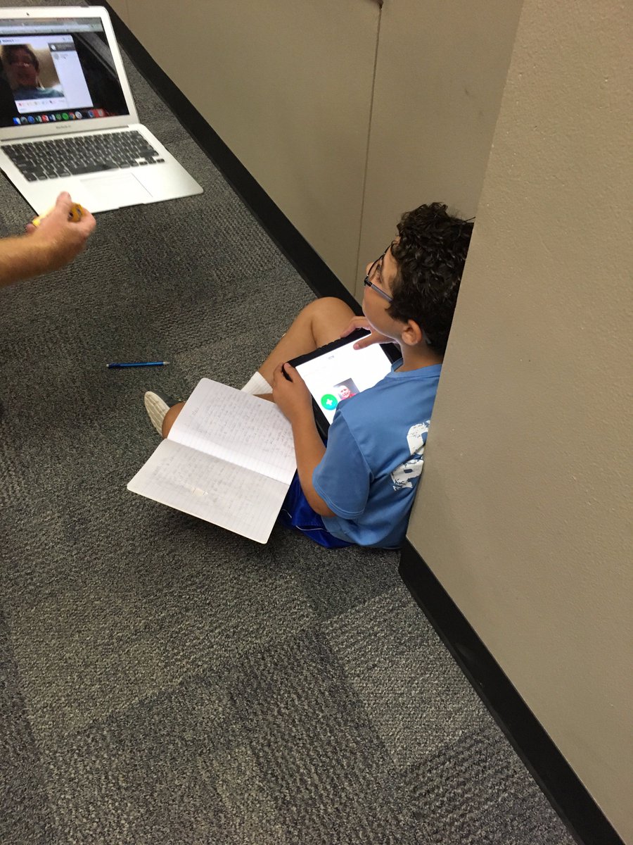 Reflecting  on turning wonders into questions using @flipgrid after a great lesson by <a href="/shammonsGTi/">Stephanie Hammons</a> <a href="/TeamChoate/">Brian Choate</a> and @Team5CCook #campcce17
