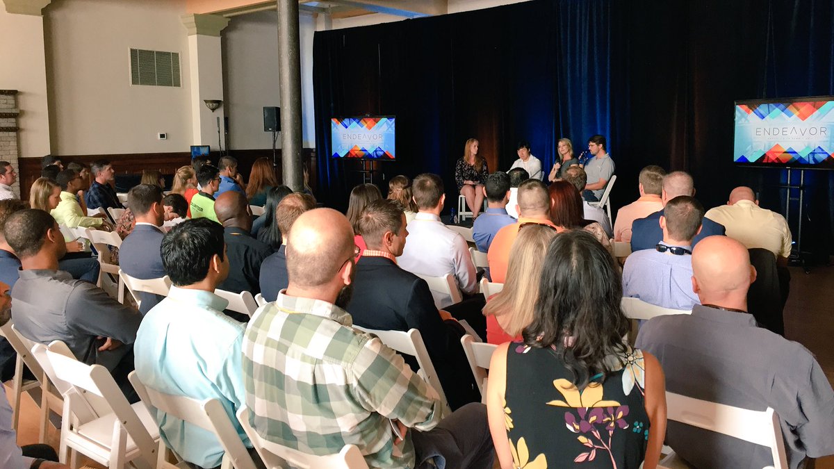 SageBolden's tweet photo. Learning more about about growing your personal brand from digital #influencers at #Endeavor17 including @pigeonforgecom Jessica Dopplet! https://t.co/1WNKrg5Mf5