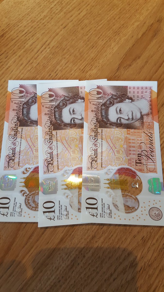 FunJustJustin's tweet image. Loving the new tenner #tenpoundnote