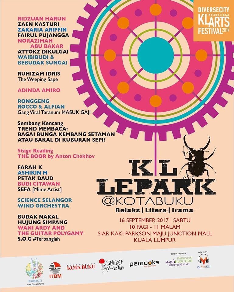 rabaklit's tweet photo. Geng, jadual di pentas #KLLePark esok. Penulis #MelankoliaBisu; Sefa ada slot di pentas juga nanti.
Jom sambut #HariMalaysia sama-sama! https://t.co/JMKvsaSQ3X