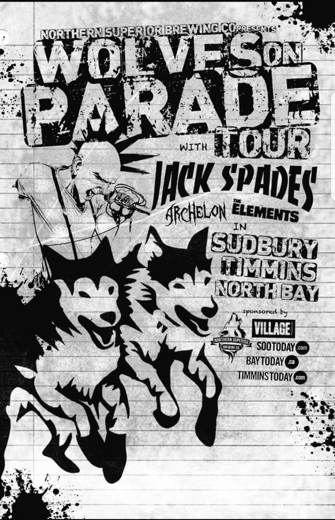 Jacked for this one! #wolvesonparadetour #itsanorthernthing