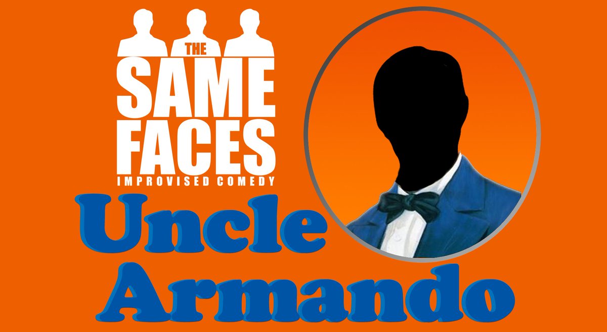 UpstairsWestern's tweet photo. This Monday @naz_osmanoglu and @TheSameFaces bring us the unpredictable but always funny improv Uncle Armando (https://t.co/ANAKvZ53OV) https://t.co/GPzuIPoqYQ