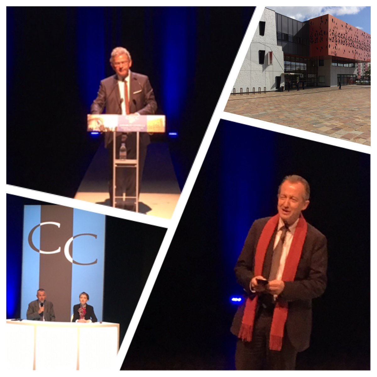 Merci à la #CRCCDijon pour son AG avec la qualité des intervenants, la #CNCC, le #H3C et Christophe Barbier pour clôturer cette journée