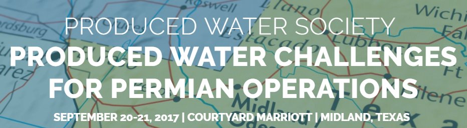 9/20 Midland, TX: Hear DH2O's Michael Chavez speak on a roundtable @ Produced Water Society Produced Water Challenges for Permian Operations