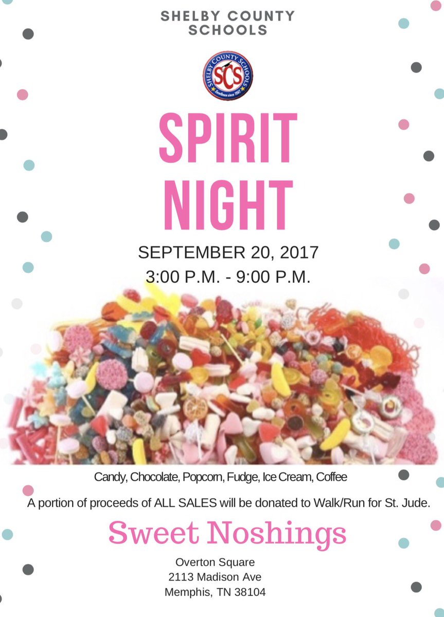 Swing by Sweet Noshings on September 20 to grab some candy and make a donation to <a href="/StJude/">St. Jude</a>!