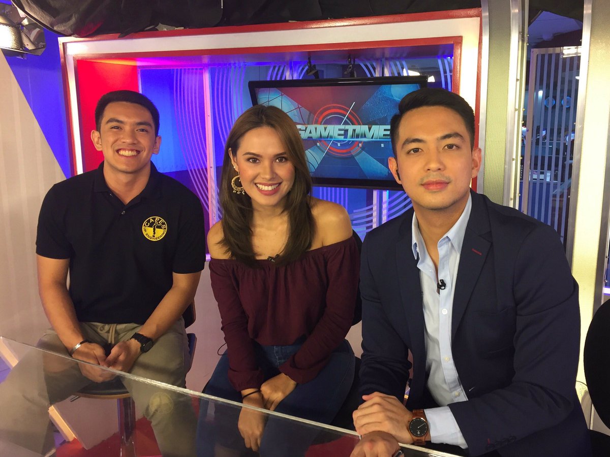 Catch me and @jeanagatha_ at the replay of <a href="/ANCGametime/">Game Time</a> on <a href="/ANCALERTS/">ABS-CBN News Channel</a> with <a href="/migsbustos/">Migs Bustos</a> later at 12:30am! 💙❤️
