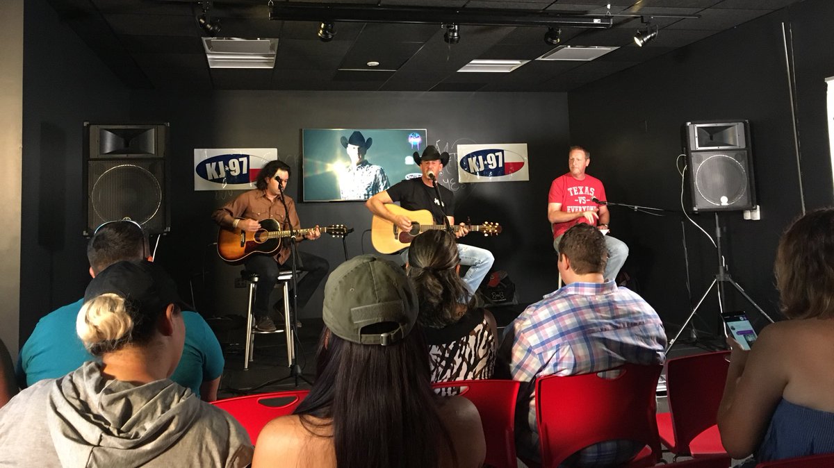 <a href="/CowboysDancehal/">Cowboys Dancehall</a>'s own <a href="/MartyHeddin/">Marty Heddin</a> jammin' out tunes from his latest album for our <a href="/KJ97SanAntonio/">KJ97 San Antonio</a> listeners! Great stuff!