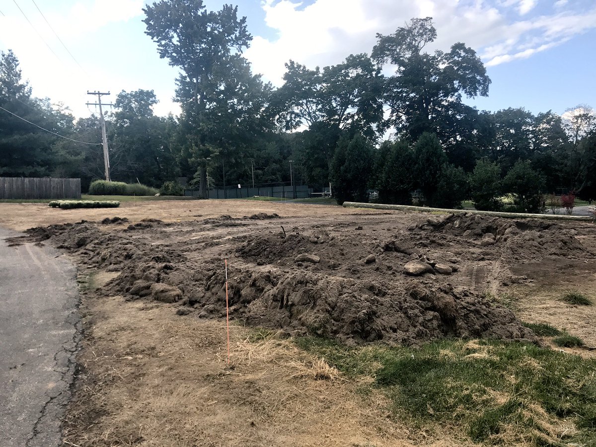 PCCGreens's tweet photo. Breaking ground for the nursery this afternoon #paramountcc #construction #sod https://t.co/iUCak21NzZ