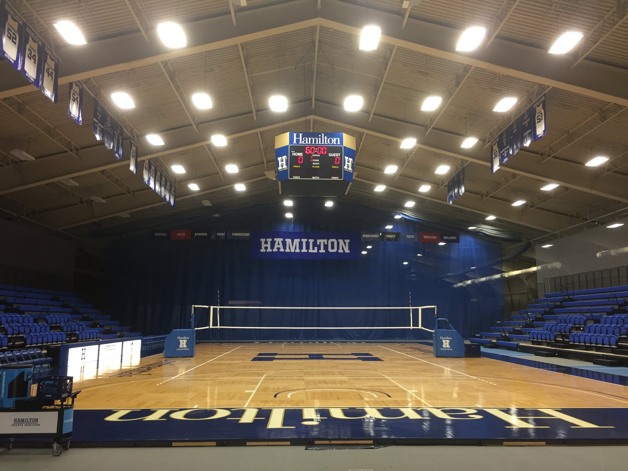Hamilton College Men's Basketball on Twitter "First home volleyball