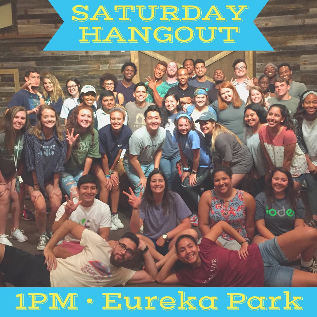 Come hang at Eureka Park with us tomorrow afternoon at 1PM! 
Free lunch &amp; rad hangs! 
You're gonna wanna be there. 
SEE YOU THERE. ☀️💯🔥