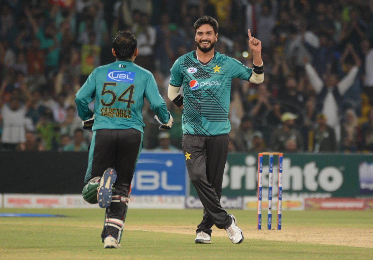 AliNaqvi808's tweet photo. Well done Pakistan: great win, fantastic crowd, honoured seniors and fabulous hospitality. Thank WorldXI and @ICC ! #PakVsWXI https://t.co/GV0MRxxd17