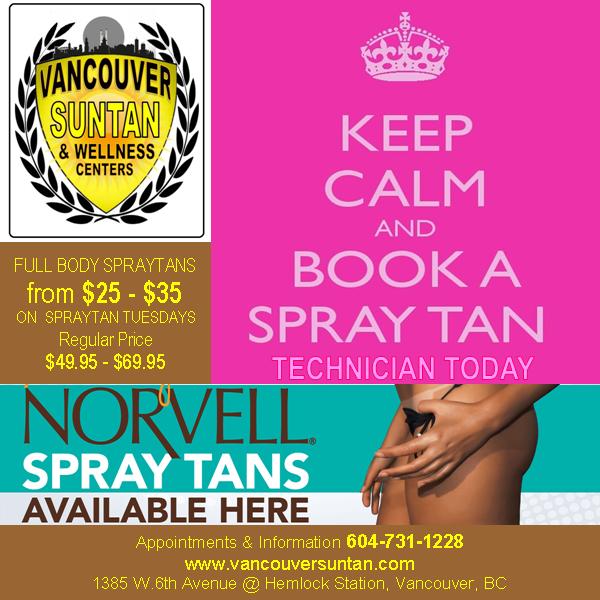 YVR_suntan's tweet photo. Keep your summer color with a full body spray tan. Book your technician today @ 604-731-1228 #spraytan #VanSunTan https://t.co/TePOG2i9st