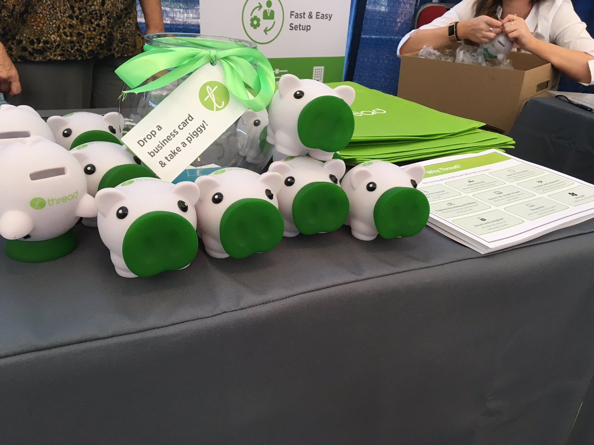 threadlegal's tweet photo. A great day at #LPMTECH chatting to the attendees, showing off our #software and our piggies! https://t.co/ZQQ8DP37ri