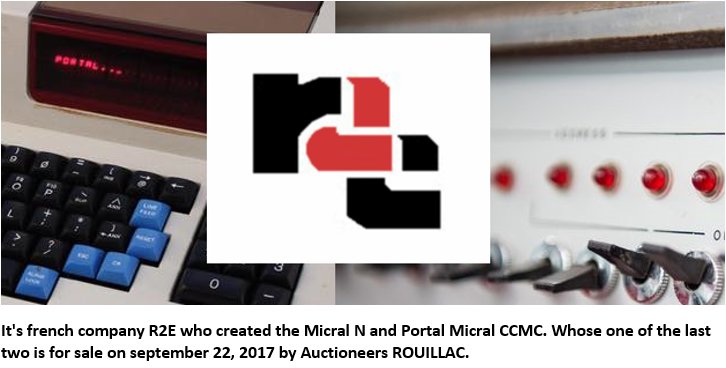 vince44fr's tweet photo. What French company that created the world's first microcomputer "Micral N" , as well as one of the first laptop "Portal of Micral CCMC" ? https://t.co/eU3Edc27q4