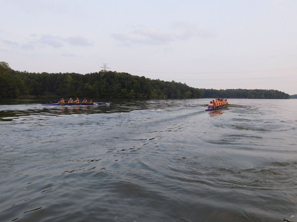 HPUrowing's tweet photo. Getting ready for our first regatta of the season! #15days @HighPointU https://t.co/nbwbzZyEZ3