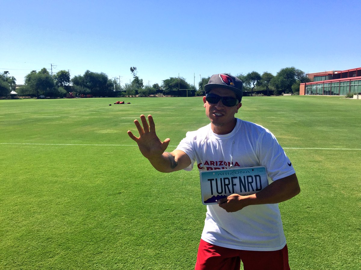 gabetowers's tweet image. We are #turfnerd. Welcome Adam and &apos;Heisman&apos; Abe