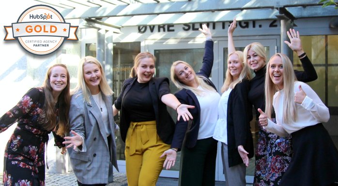 AvidlyNorge's tweet image. When we logged in to HubSpot today, we got some exciting news: we are officially HubSpot Certified Gold Partners! 🏆 #HubSpotGoldPartner