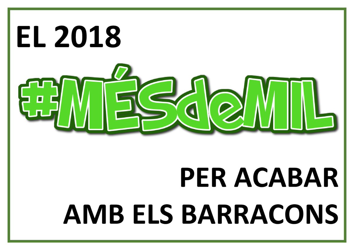 Queda poc per complir les vostres promeses, una passa de valent és el que vos falta? Una aposta per l'educació se visibilitza si #MÉSdeMIL