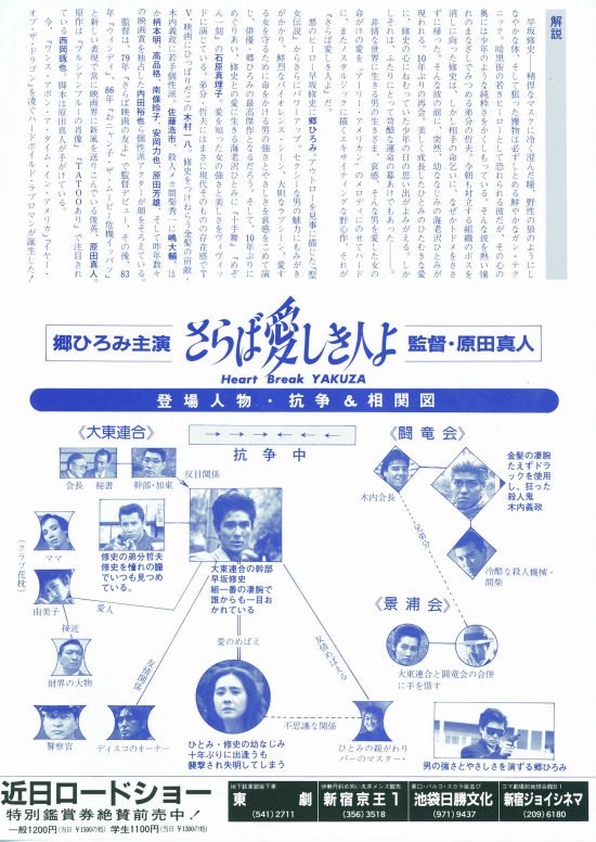 Dvd さらば愛しき人よ The Heartbreak Yakuza 輸入盤 Cabalogistica Com