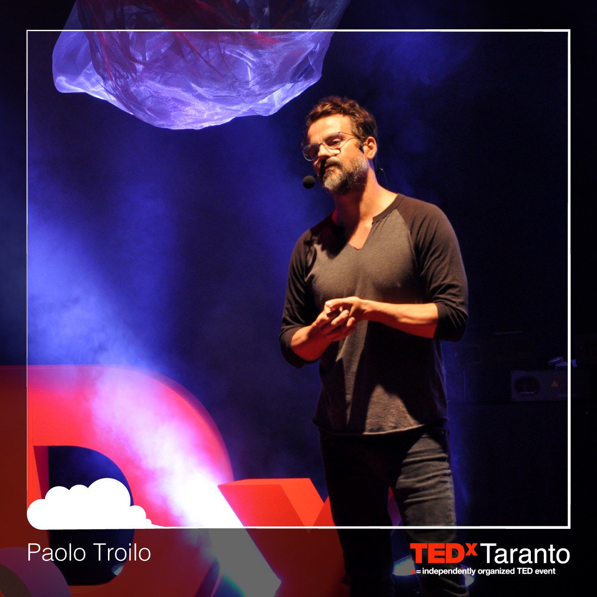 L'ultimo speaker al #TEDxTaranto #PaoloTroilo #WeAreinPuglia