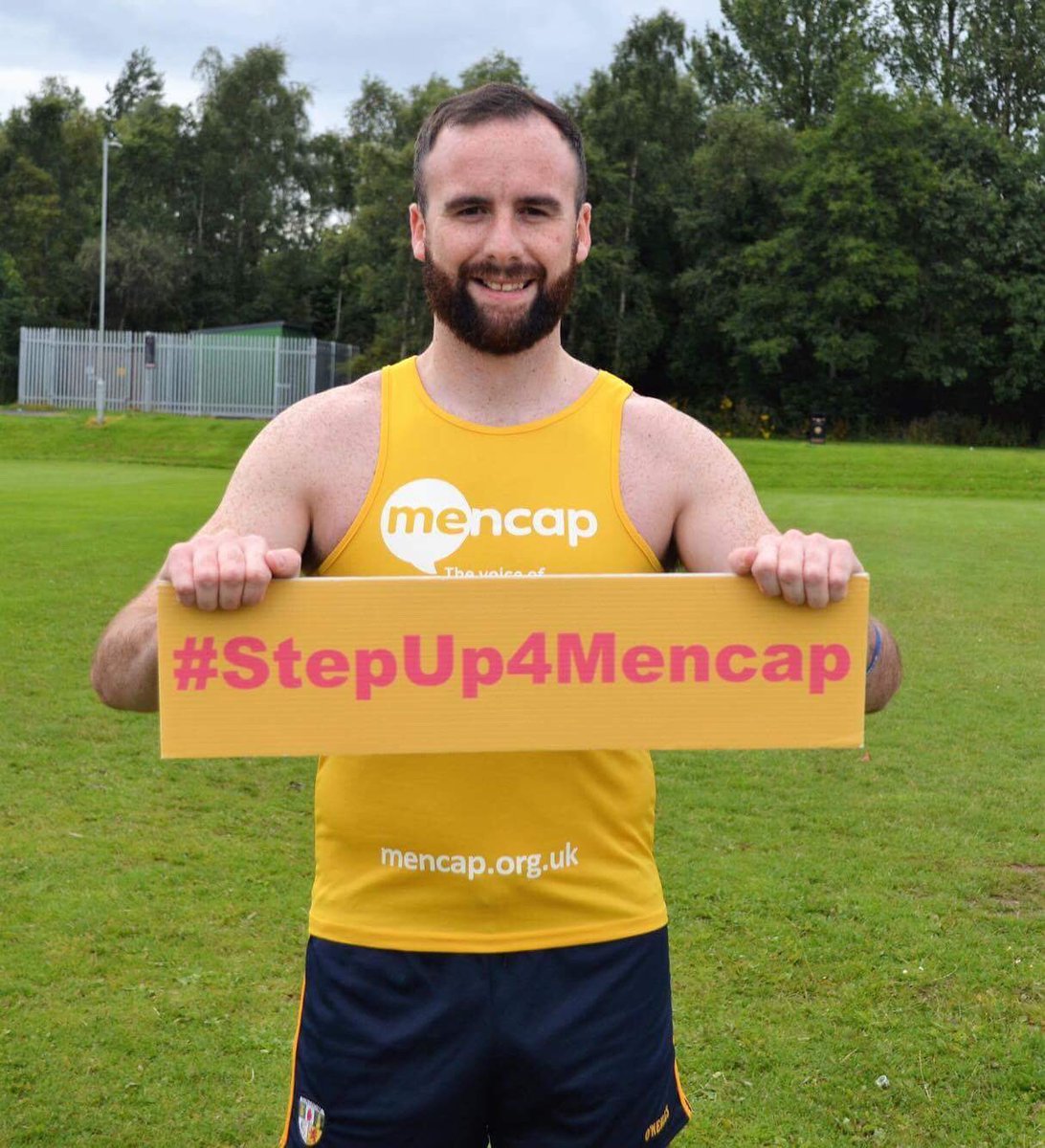 Kerrso86's tweet photo. Good luck to everyone running for @Mencap_NI at the @marathonbcm half marathon this weekend! #StepUp4Mencap https://t.co/GNn4PWcABp