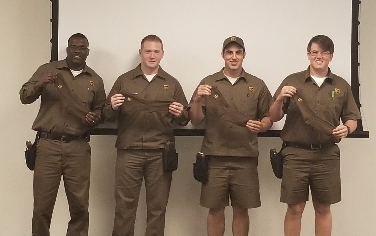UPSIntegradAtl's tweet photo. Congratulations to team "Cat Daddy's" for taking the looking good competition this week. https://t.co/srFC6cu4xT