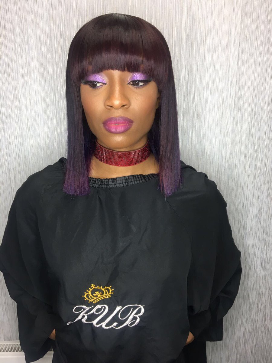 thinkprettyhb's tweet photo. Purple vibes ☂️✨ What colour will you try this fall ?  Book now: 0207 232 5168 📞 https://t.co/xJ7MZPWwxX