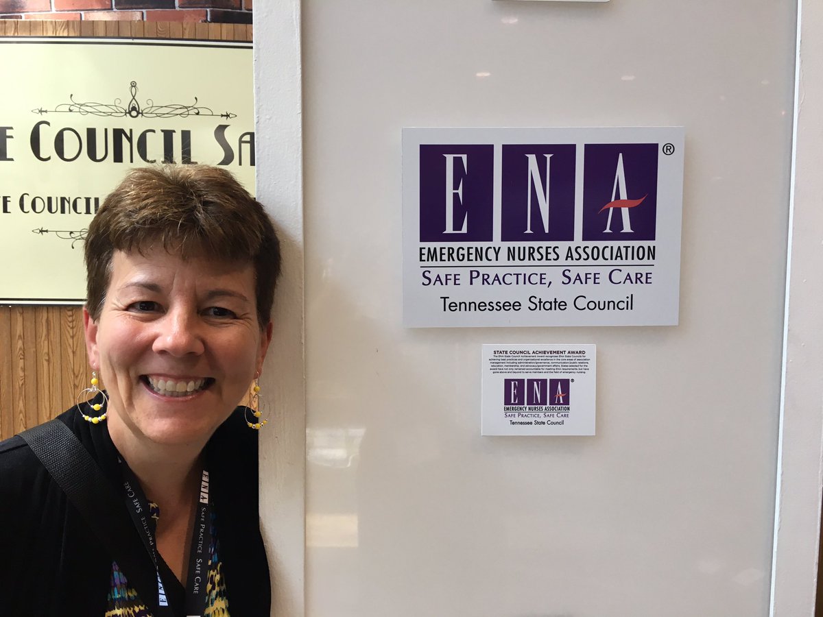 #ENA17  ENA State Council Achievement Award - Tennessee Good job everyone !