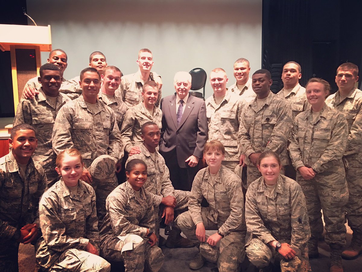 Thank you Col Robinson, former POW and true American hero, for coming to #yourusafaprep to share your story.