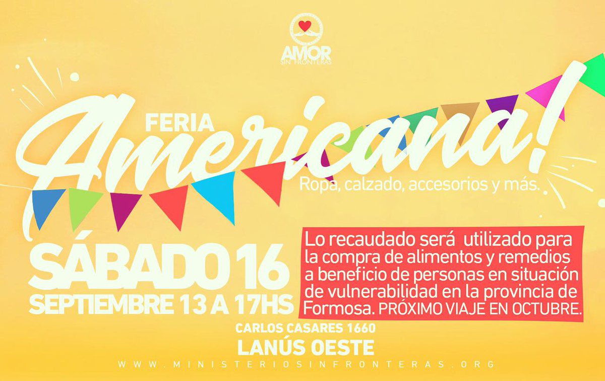 JennSilvaCroome's tweet photo. Te esperamos mañana junto a "Amor Sin Fronteras" - Ropa súper barata y comida rica! https://t.co/pXMKjWgOkC