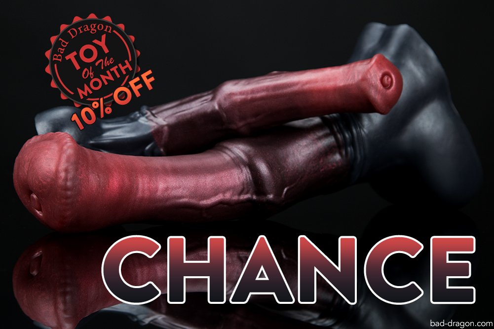 Bad Dragon News on Twitter: "10% off on Chance Flared AND Unflared all...