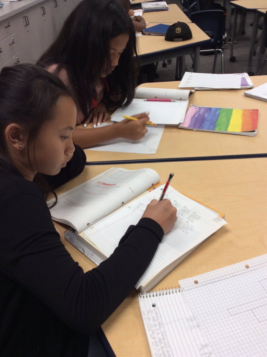LisaLisalew's tweet photo. GCF &amp; LCM in @CarmelOnick's class! #cmsobserveme #cmsrock https://t.co/qIvpCpVXnz