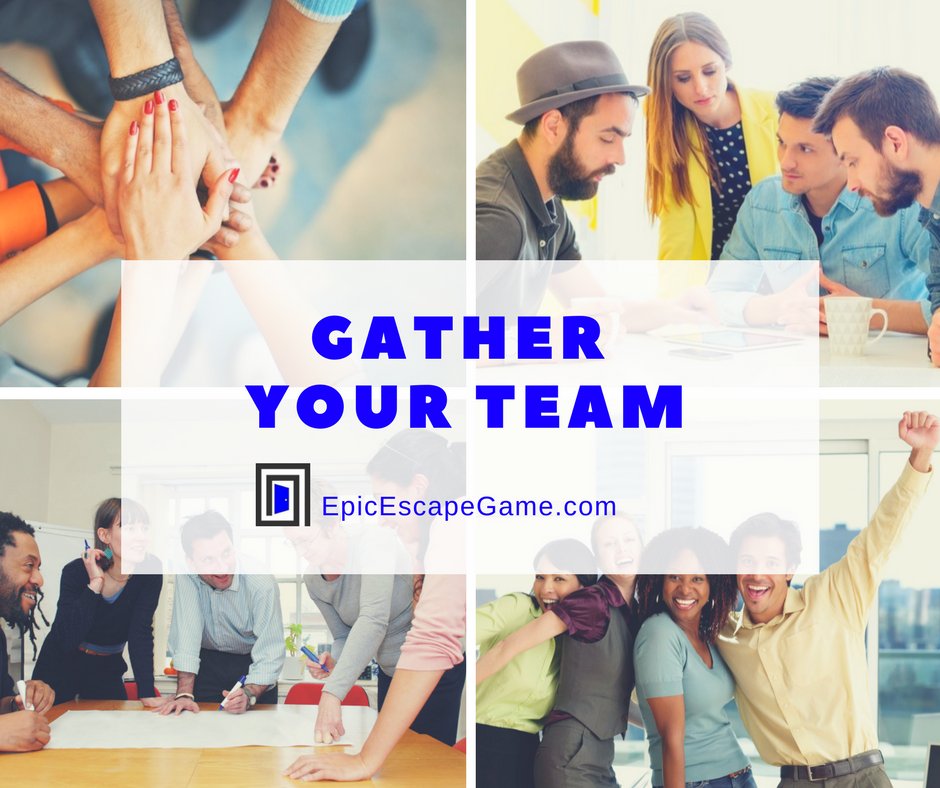 You can't escape the room without communication &amp; Strategy! Two things every business needs! Book your team building event today! #CO
