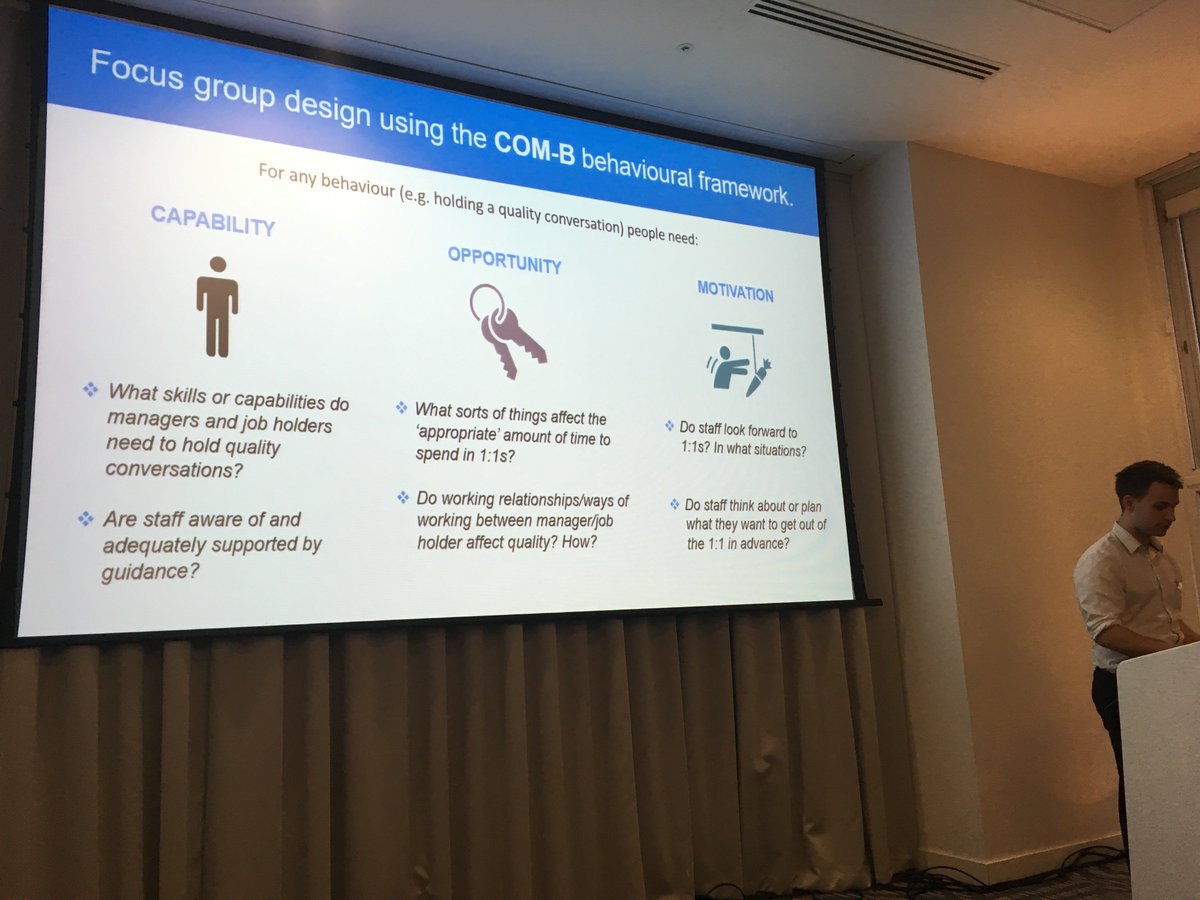Showcasing innovative ways to blend research methods and behavioural frameworks at #GESR17. So proud of my team!