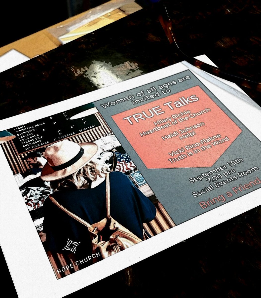 askdrglow's tweet image. Friday Girls&apos; Night  #HopeChurchRichfield #KindOfLikeTEDTalks #FreeSmoothies