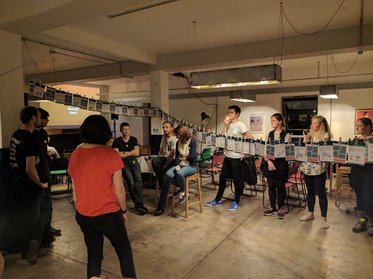 GoBikeGlasgow's tweet image. Discussing problems and solutions at #CycleHackGla