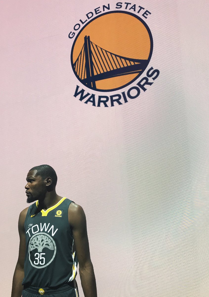 warriors's tweet image. Oakland, this is for you. #DubNation #NIKExNBA