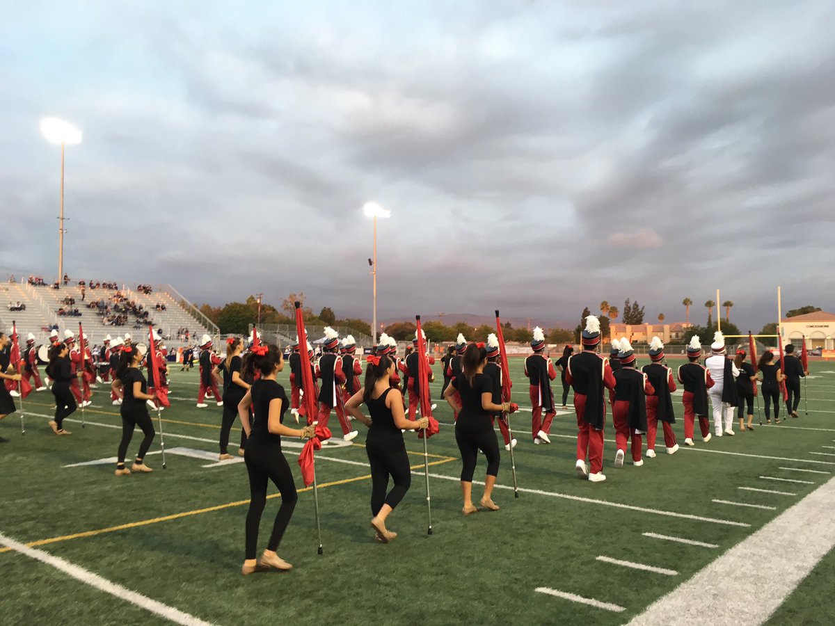 DrTuin's tweet photo. Breaking out the band for the game tonight! Two undefeated teams going at it! #gameno.4 https://t.co/kjvVhCLVYg