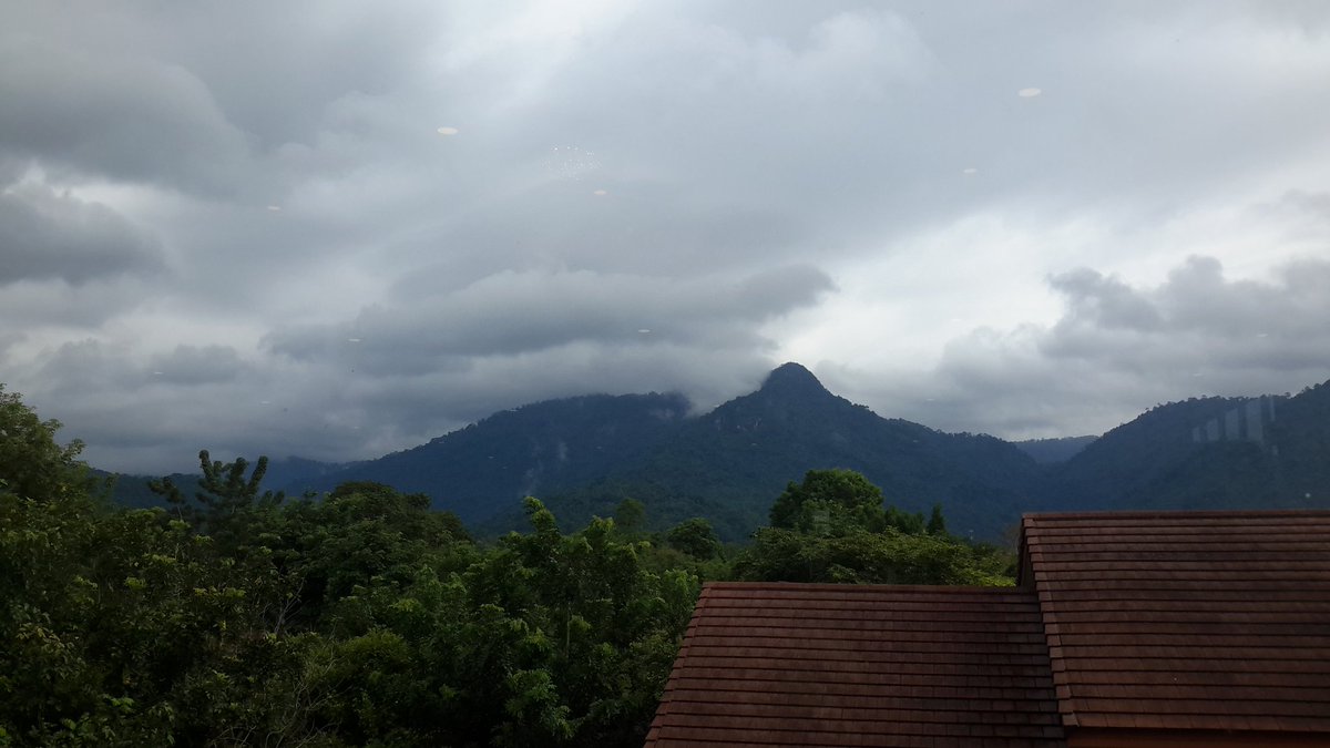 nutati's tweet image. อากาศดีๆ....ยามเช้า อิงธาร รีสอร์ท