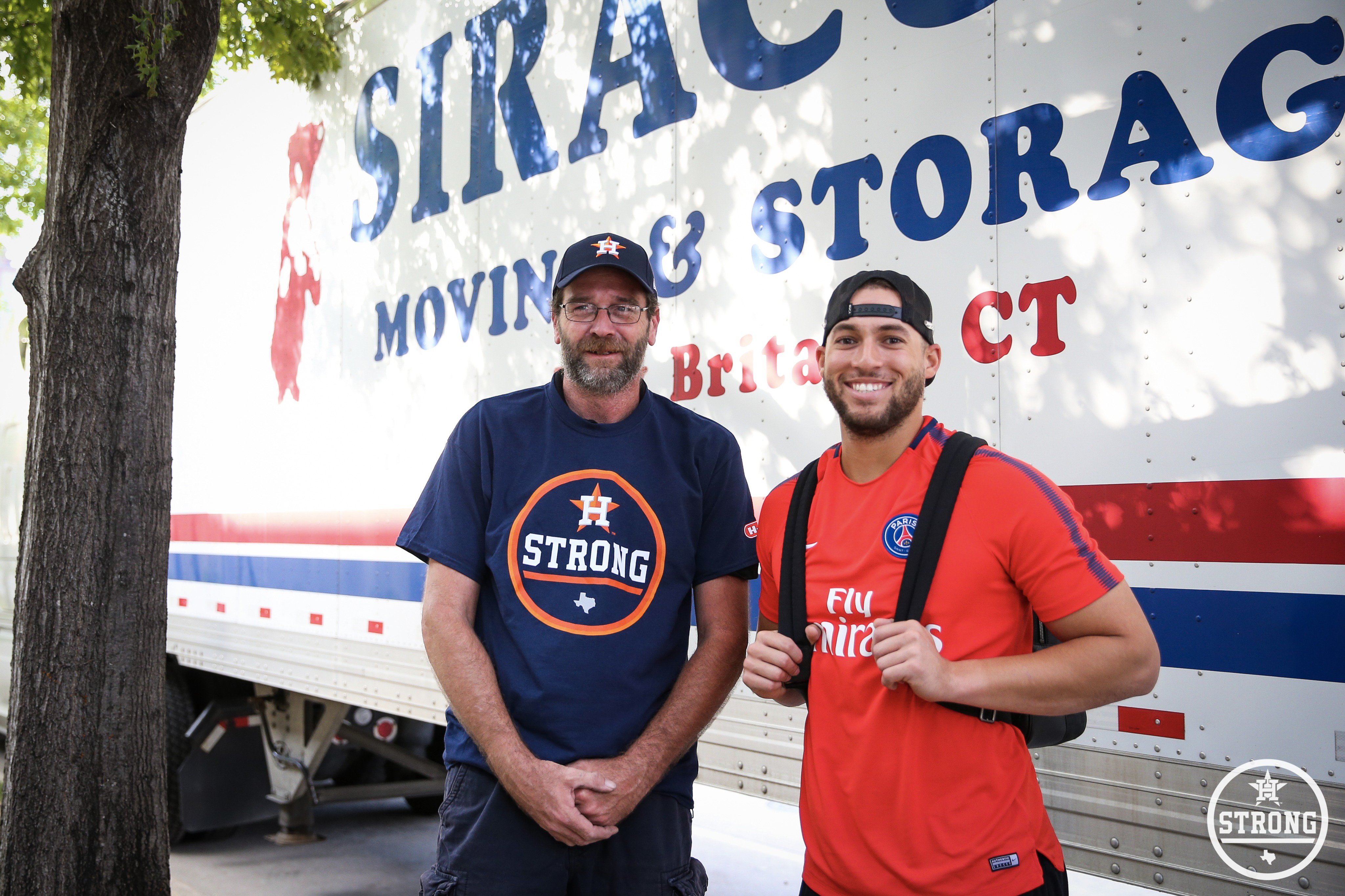 Houston Astros on X: George Springer and his family collected donations  for Harvey relief in New Britain, CT. Truck 1 of 3 arrived today!  #HoustonStrong  / X