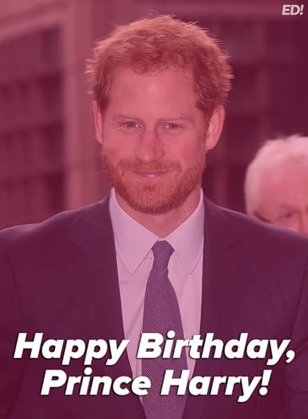 Happy birthday to Prince Harry who turns 33 years old today. 