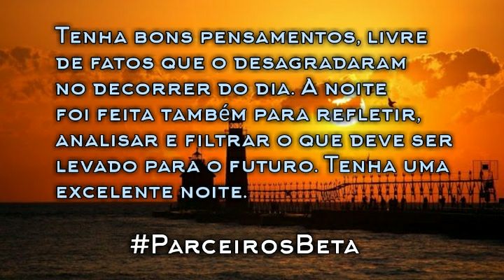 Assim seja sempre.
#ParceirosBeta <a href="/parceirosbeta/">#PARCEIROSBETA OFICI</a>