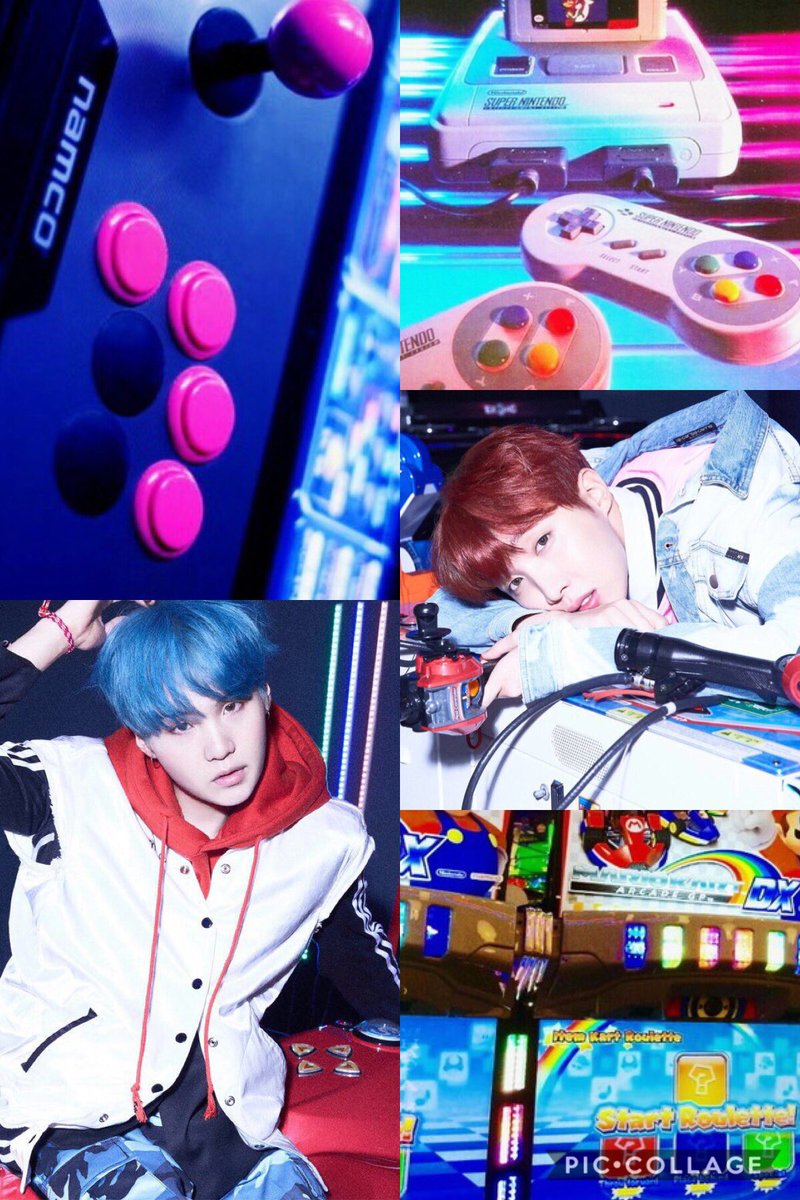 Kpop Auf Twitter Suga And J Hope Sope From Bts Colorful Theme Kpop Bts Aesthetic Lockscreen