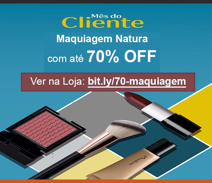 Adoro_Natura's tweet photo. Maquiagem Natura com até 70% de #DESCONTO na Loja! Acesse:  https://t.co/4okcKQ9yjx ||| #natura  #querodesconto | https://t.co/KUsv2WtnqM https://t.co/1K423YlUkX